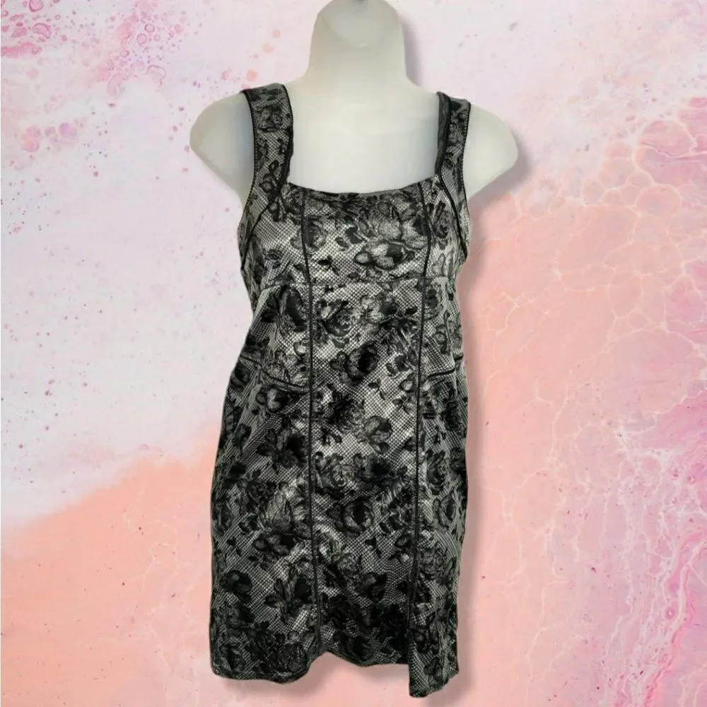 Free People Intimately Free People Satin Slip Mini Dress sz XS